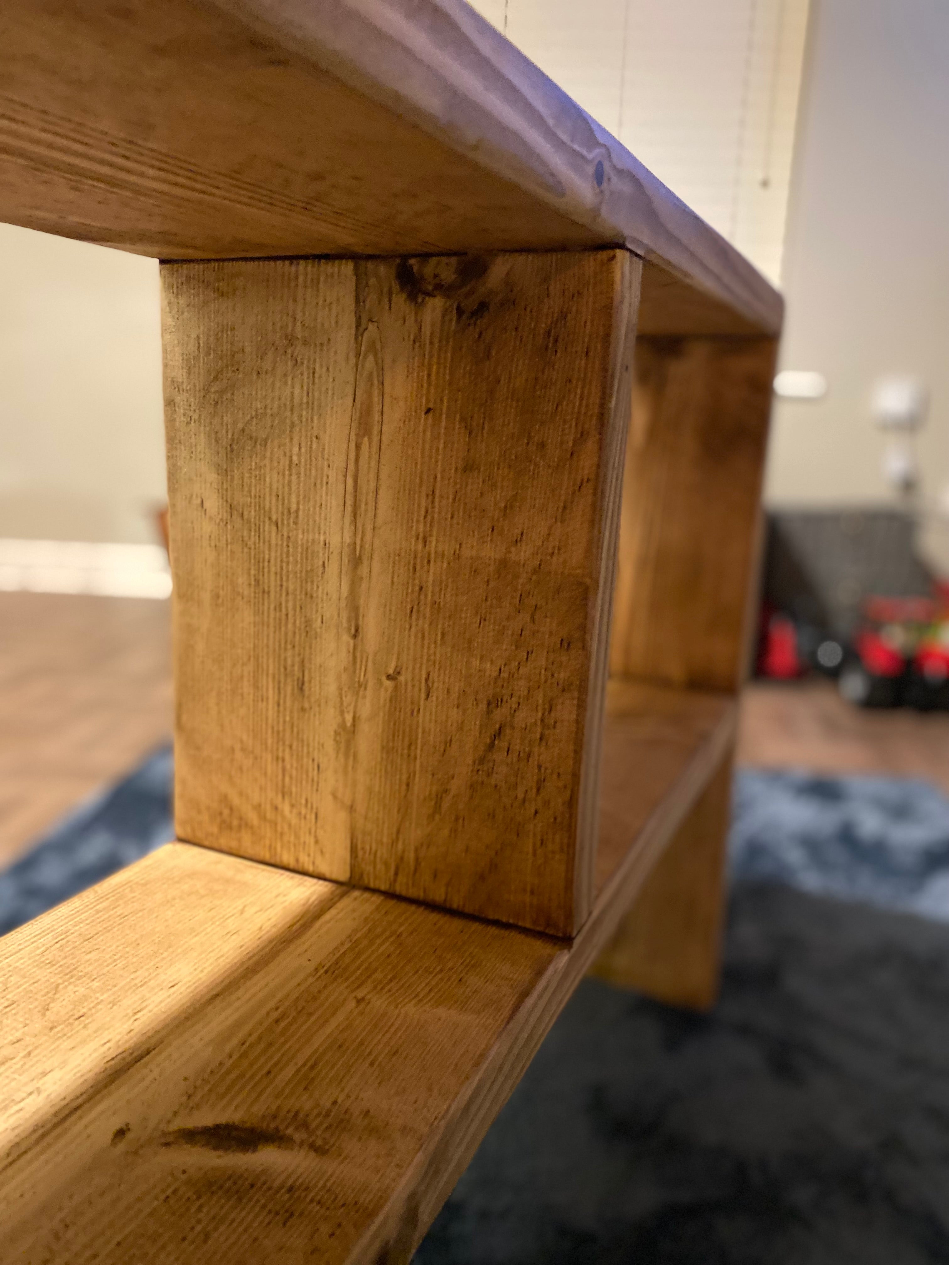 Rustic Shoe Rack