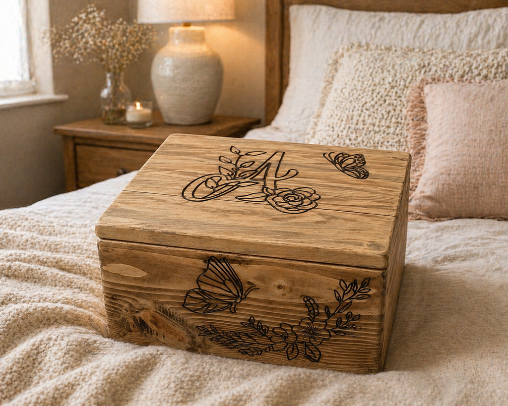Handcrafted Memory & Keepsake Box